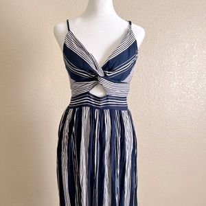 NWT ANGIE STRIPED MAXI DRESS size Small